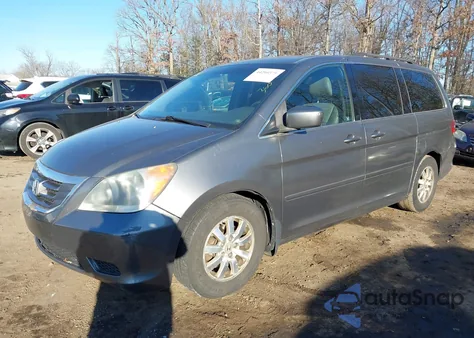 2009 Honda Odyssey Ex-L из США, поврежденный, VIN 5FNRL386X9B405368